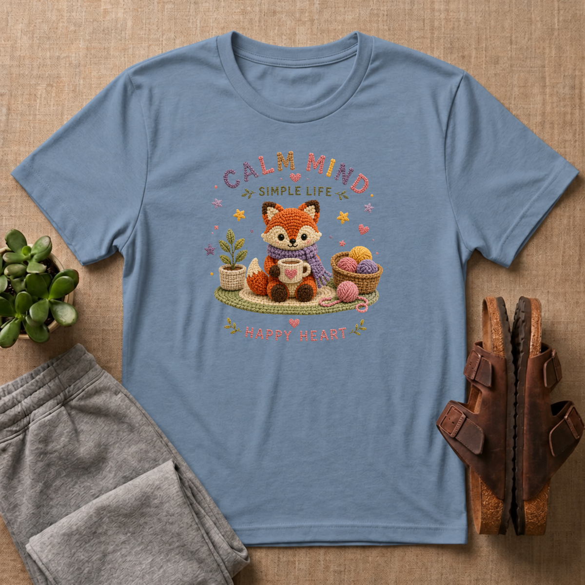 Calm Mind Simple Life T-Shirt