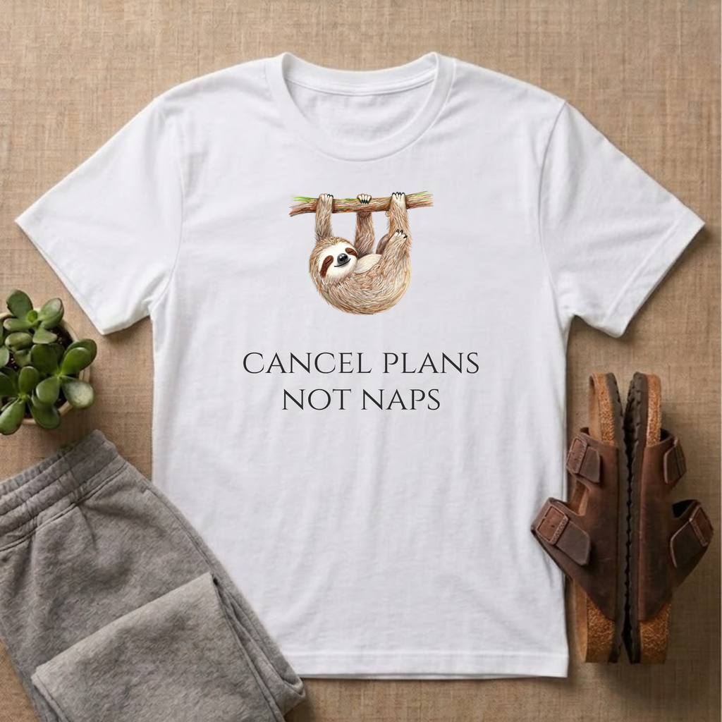 Cancel Plans Not Naps T-Shirt