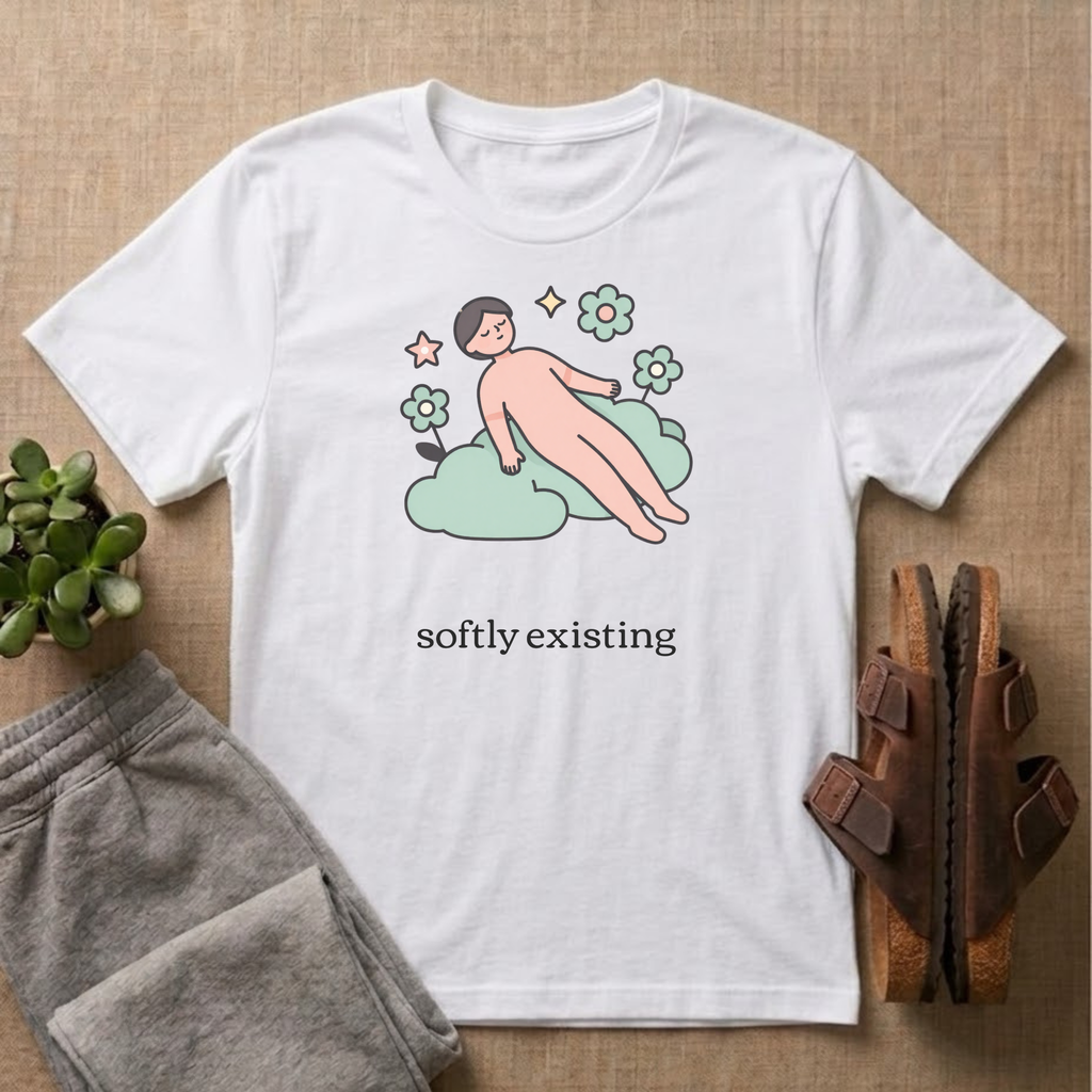 Softly Existing T-Shirt