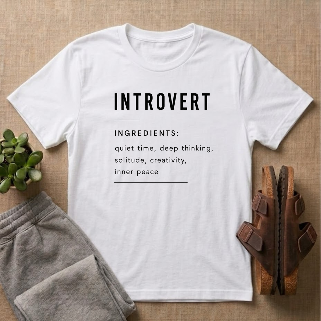 Introvert Ingredients T-Shirt