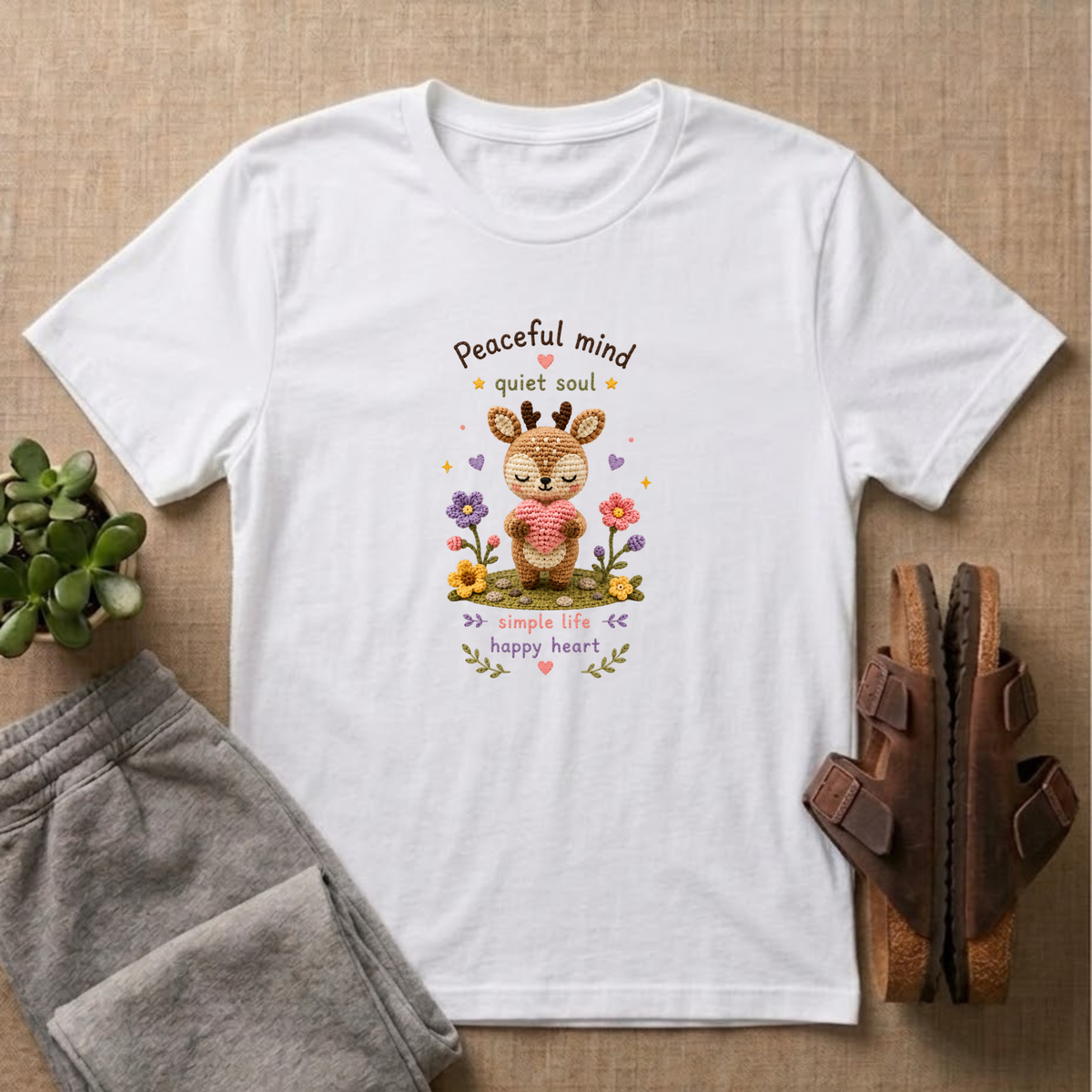 Peaceful Mind Quiet Soul T-shirt