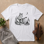 Fox Playing Music T-Shirt