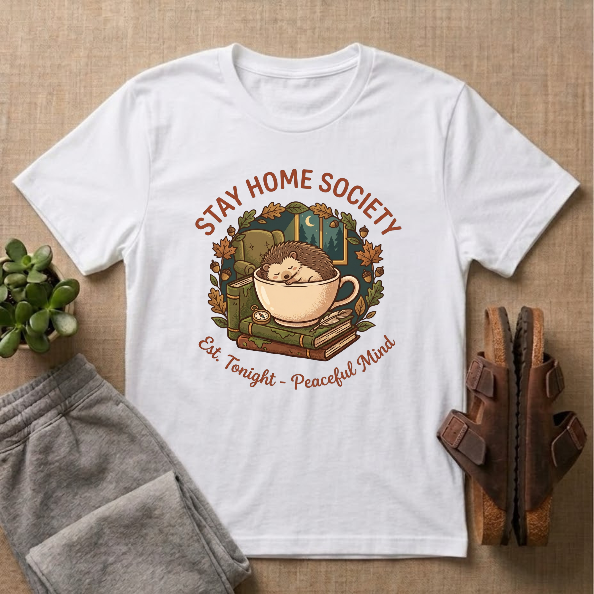 Stay Home Society T-Shirt
