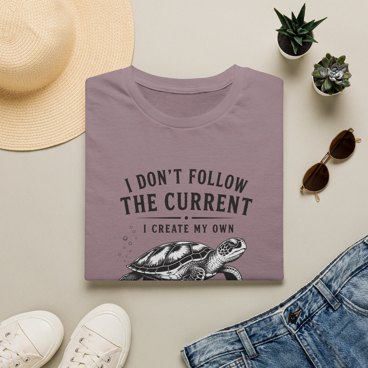 I Dont Follow The Current I Create My Own T-Shirt