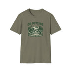 Go Outside The Bears Talk Less T-Shirt