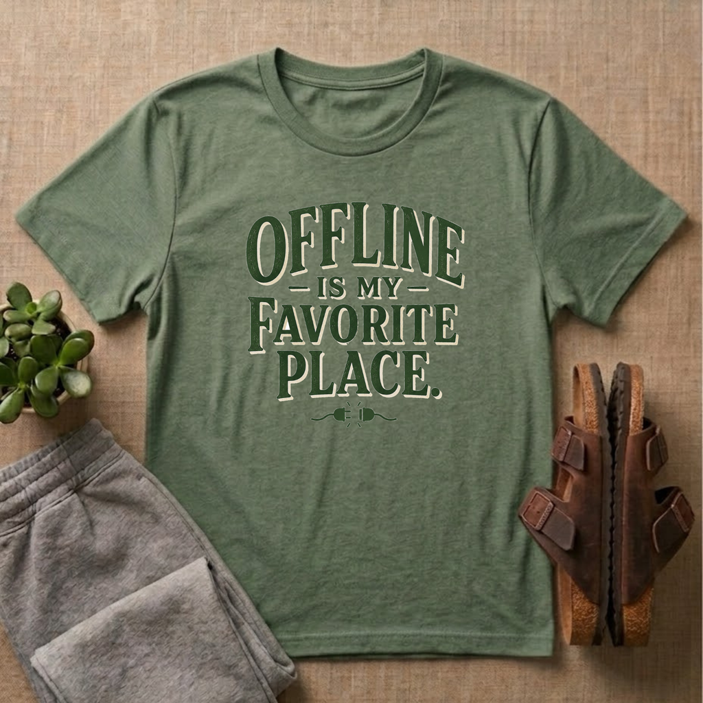Offline is my Favorite Place T-Shirt