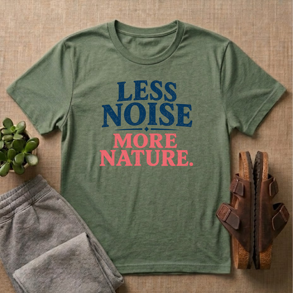 Less Noise More Nature T-Shirt