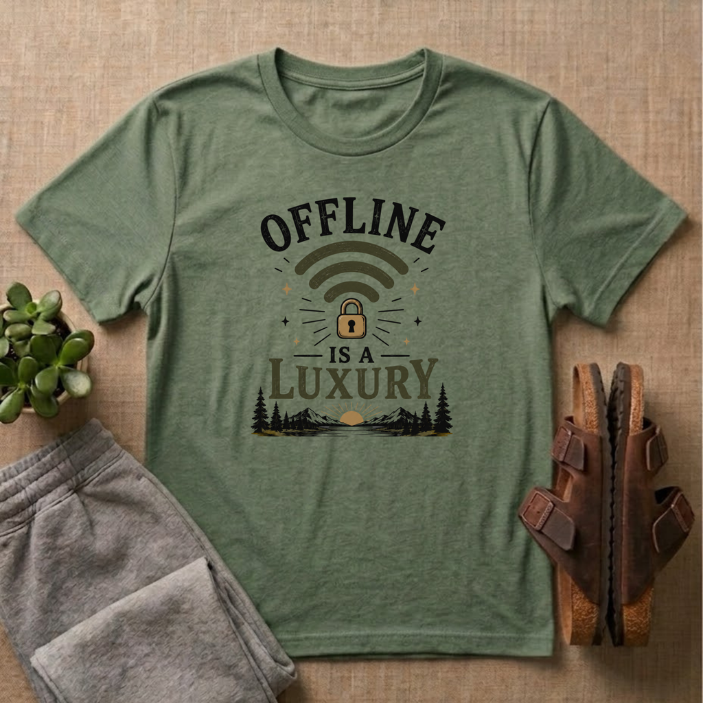 Offline Is A Luxury T-Shirt