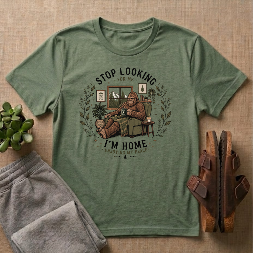 Bigfoot Homebody T-Shirt