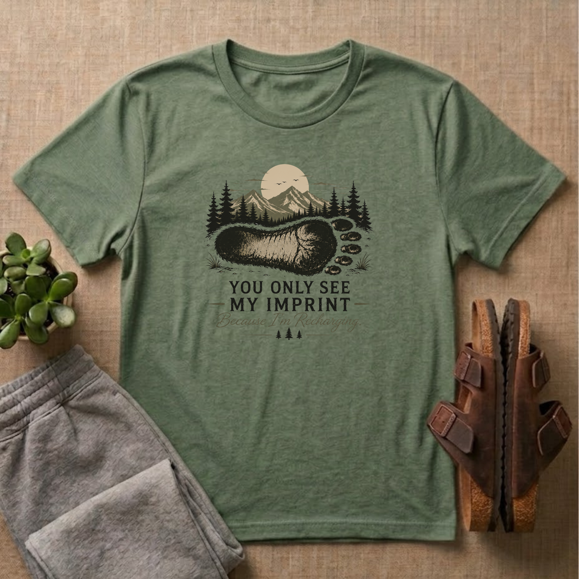 Bigfoot Imprint T-Shirt