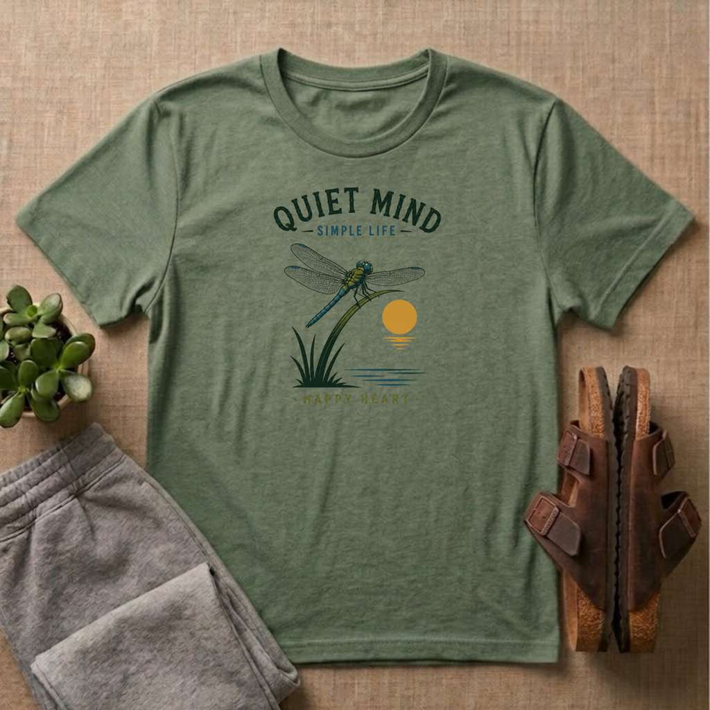 Quiet Mind Simple Life T-Shirt