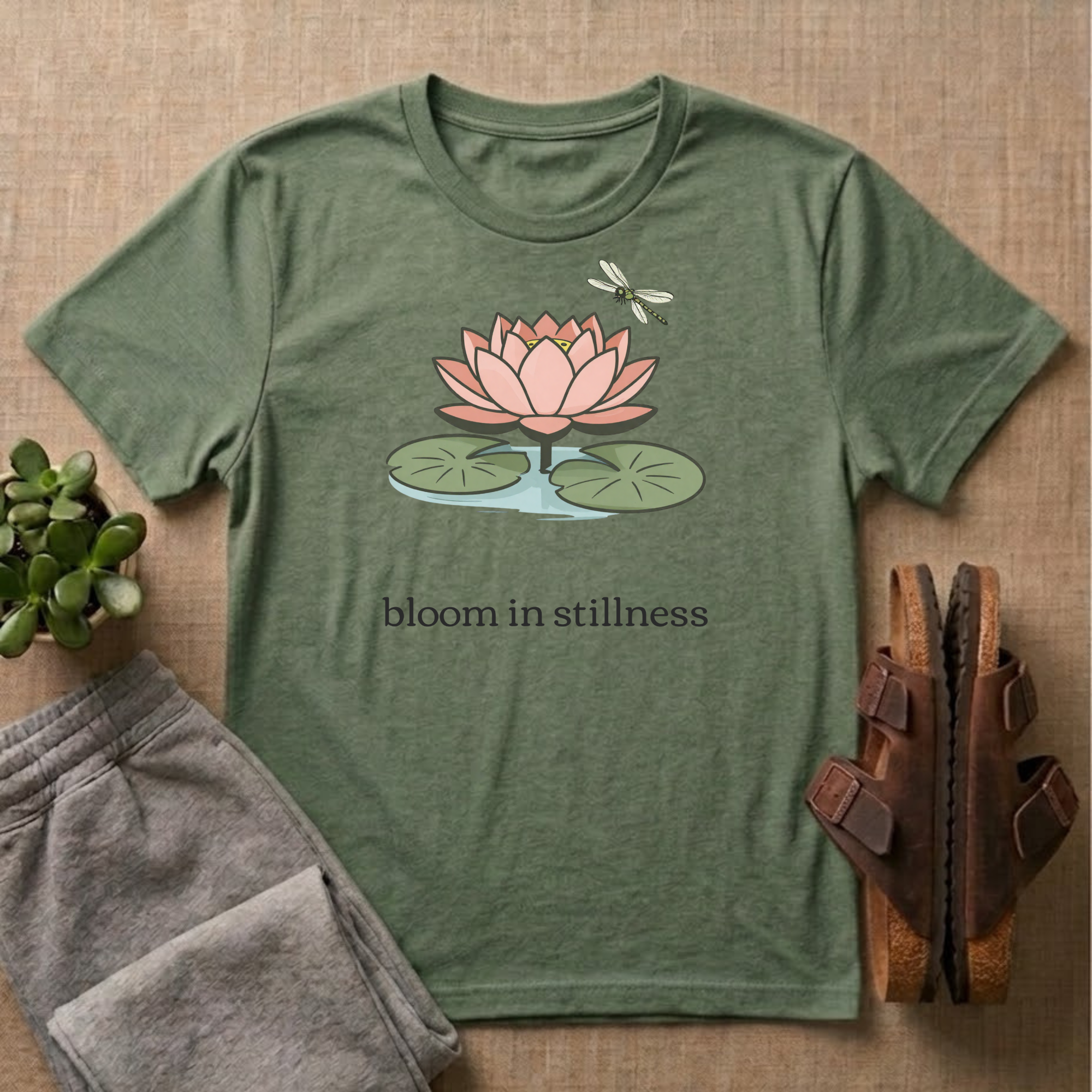 Bloom In Stillness T-Shirt