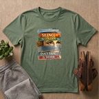 Silence Is Golden Duct Tape Is Silver T-shirt