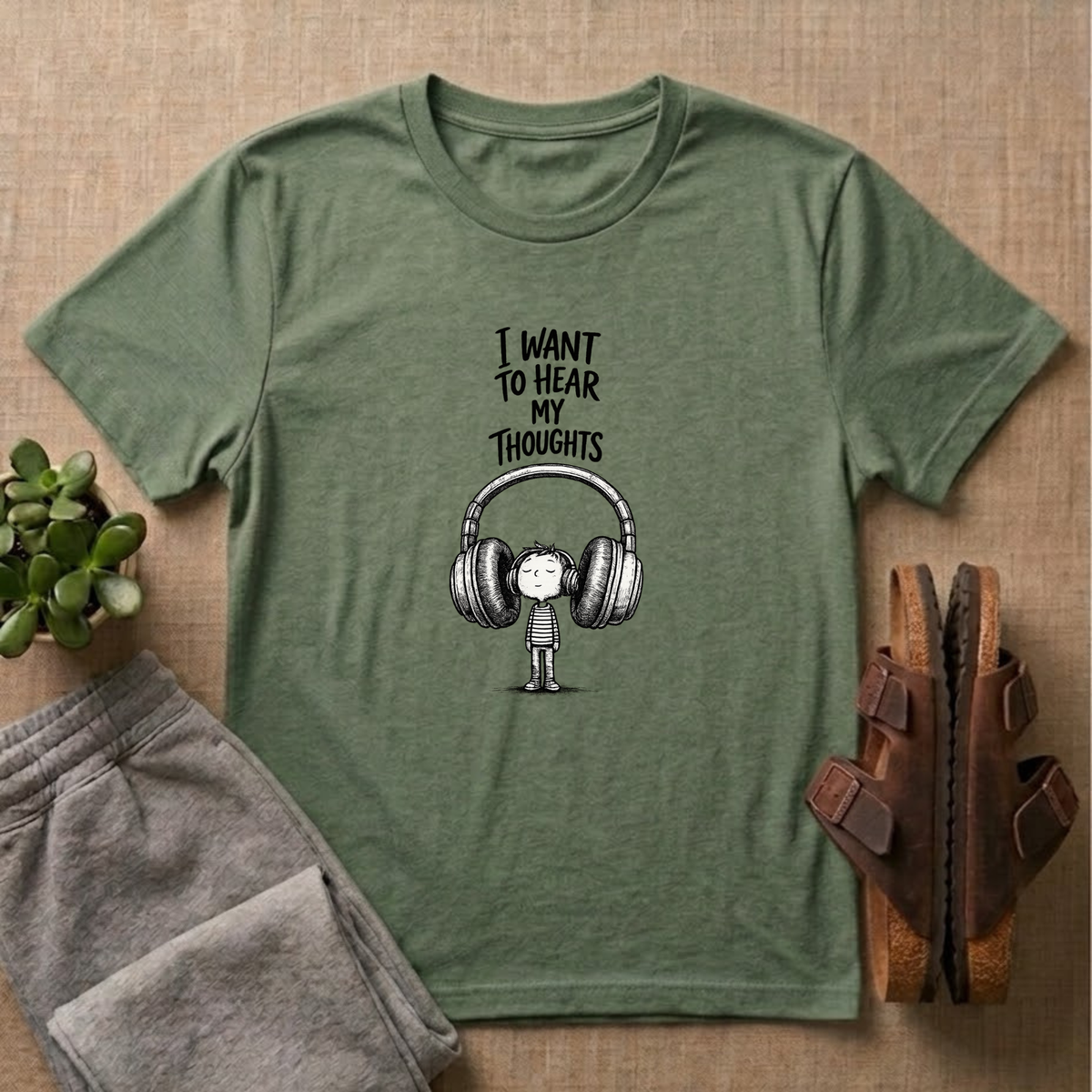 I Want To Hear My Thoughts T-shirt