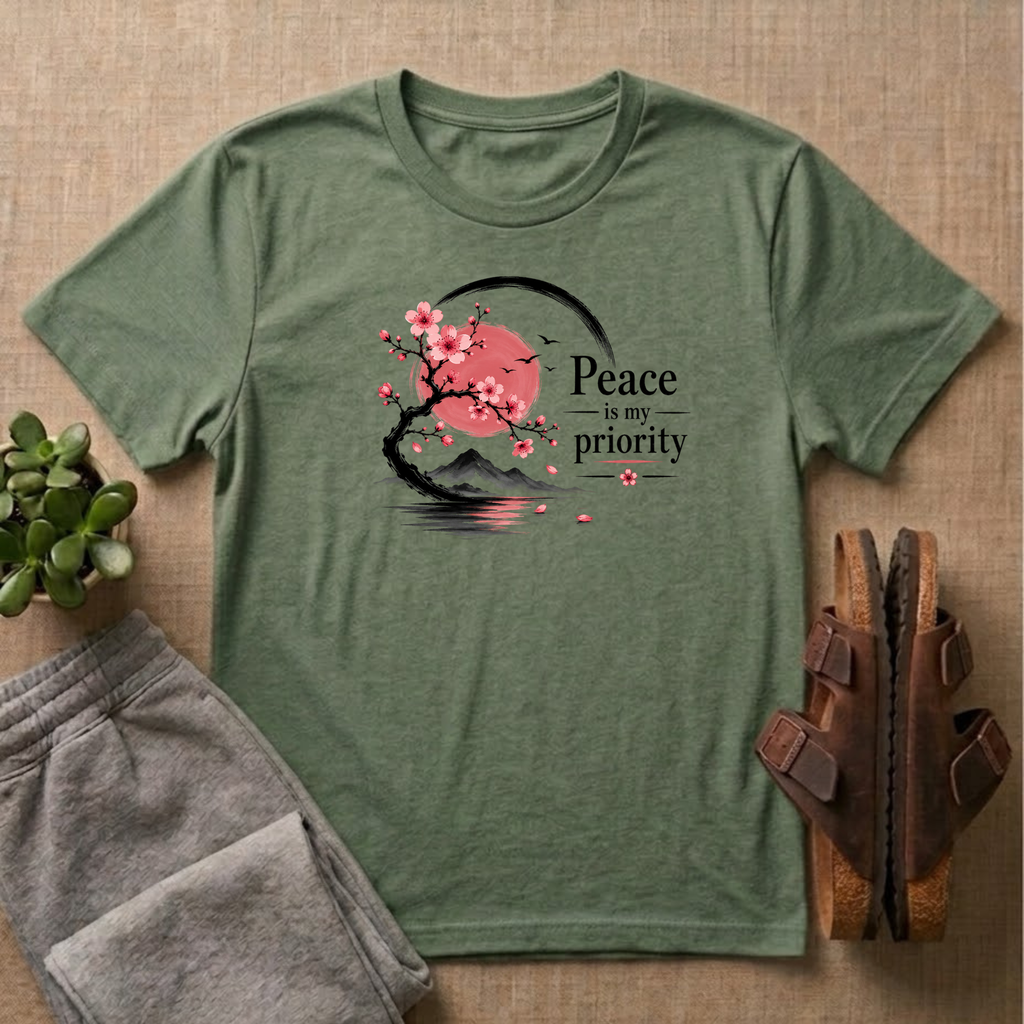 Peace Is My Prioty T-shirt