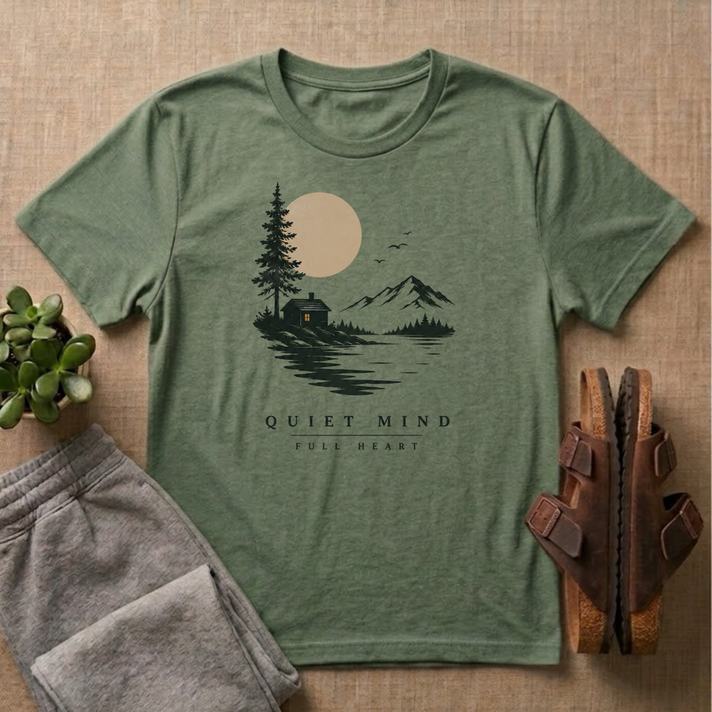Quiet Mind Full Heart T-Shirt