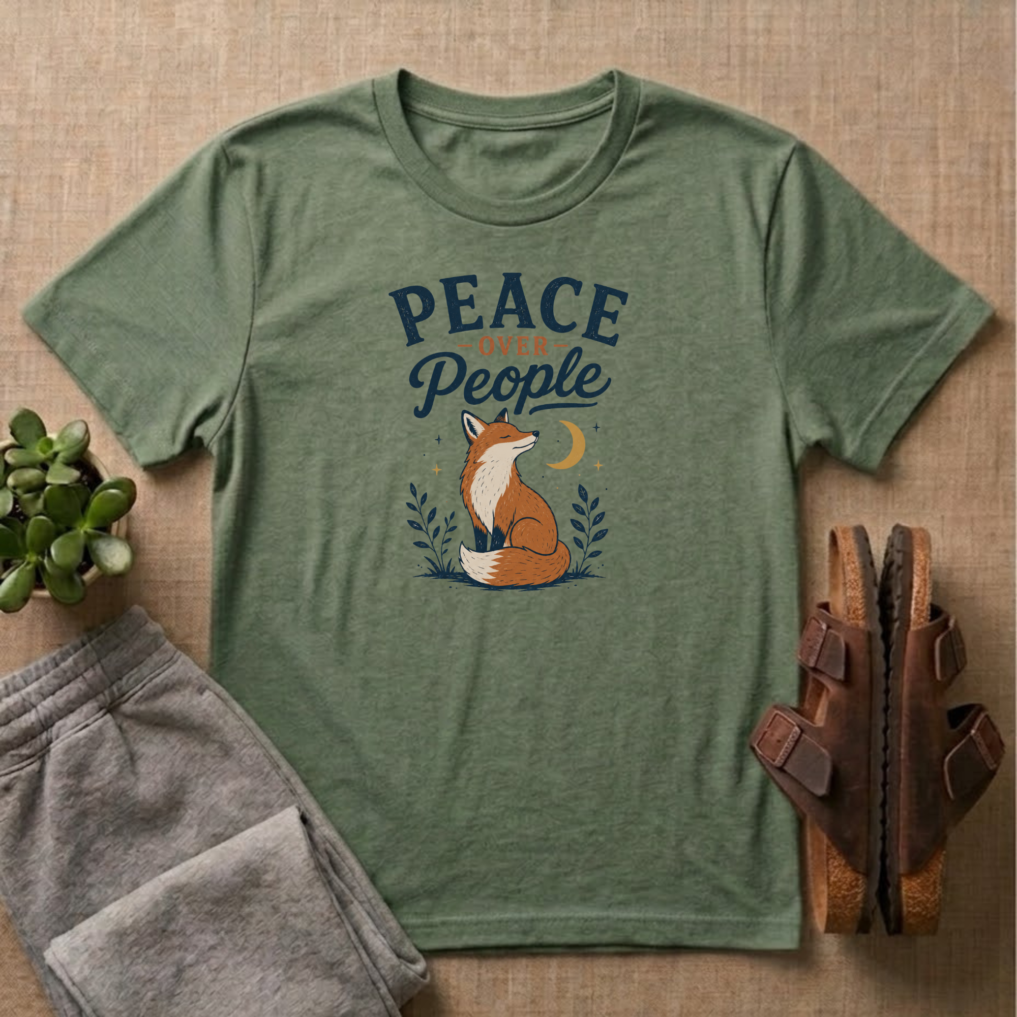 Peace Over People T-shirt