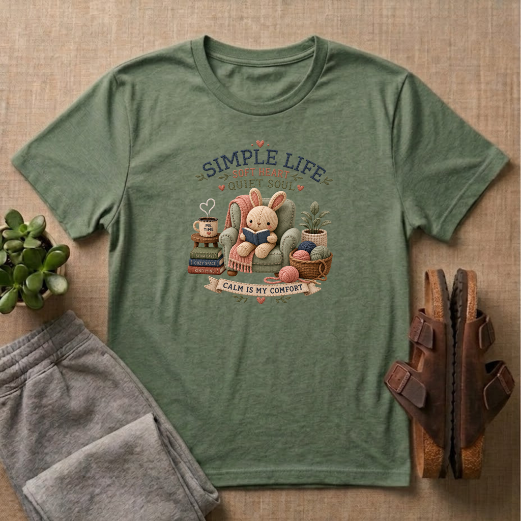 Simple Life Soft Heart Quiet Soul T-shirt