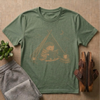 Hedgehog Camping T-Shirt