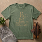 Rabbit Blowing Dandelion T-Shirt