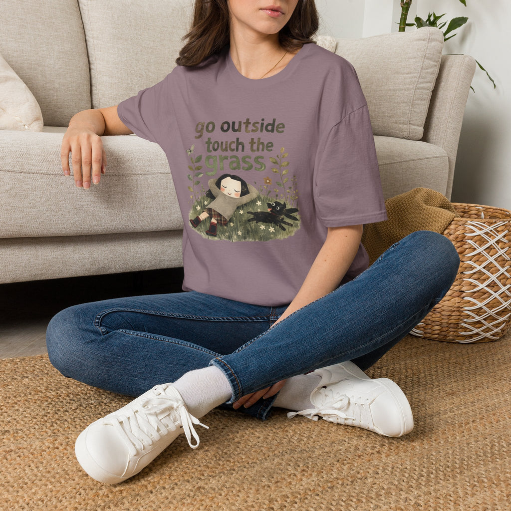 Go Outside Touch The Grass T-Shirt