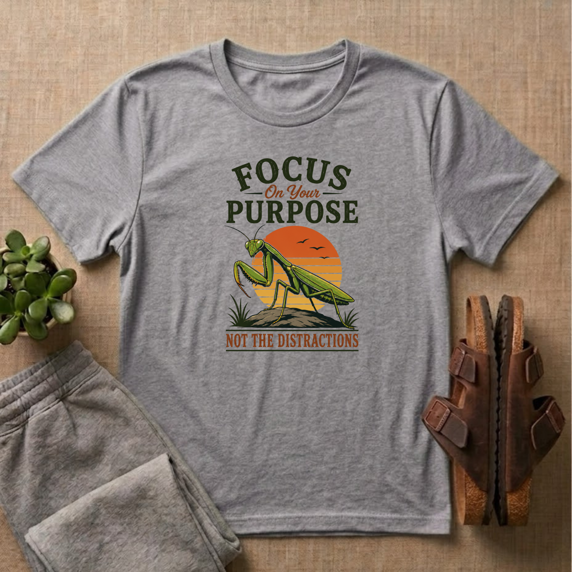 Purpose And No Distraction T-Shirt