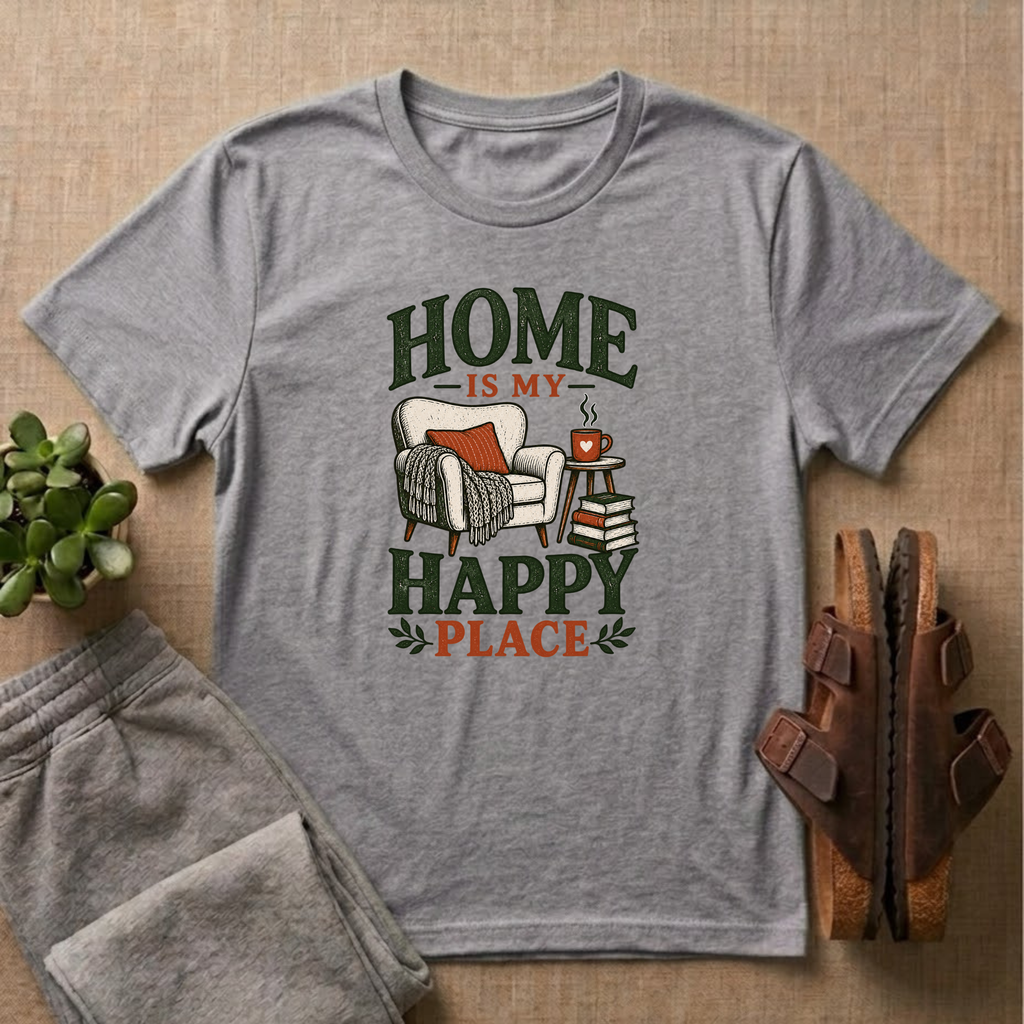 Home Is My Happy Place T-Shirt