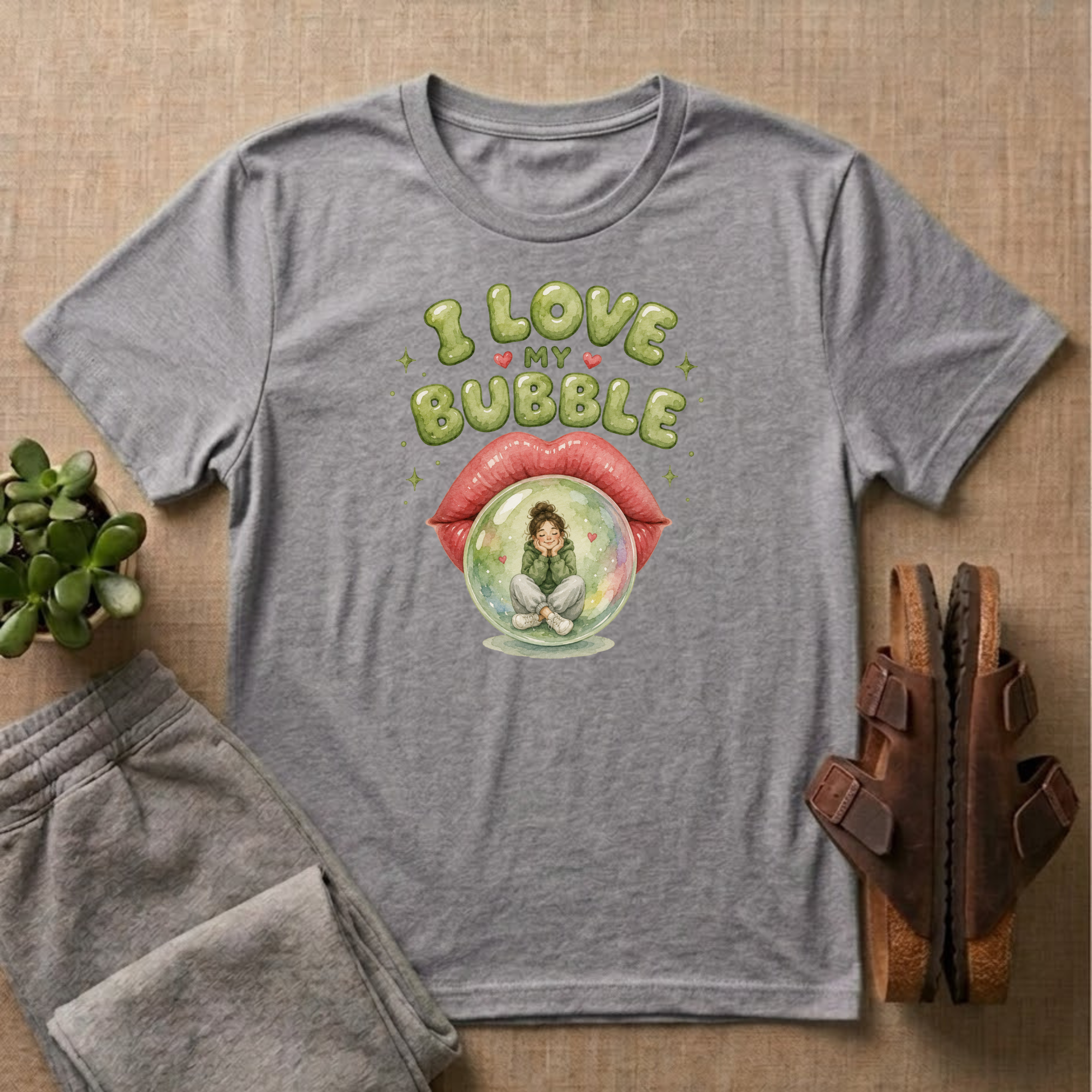 I Love My Bubble T-Shirt