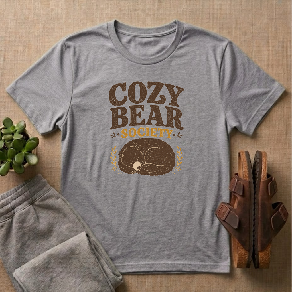 Cozy Bear Society T-Shirt