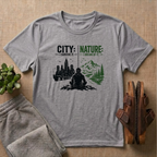 City: I Survive It, Nature: I Dream Of It T-shirt
