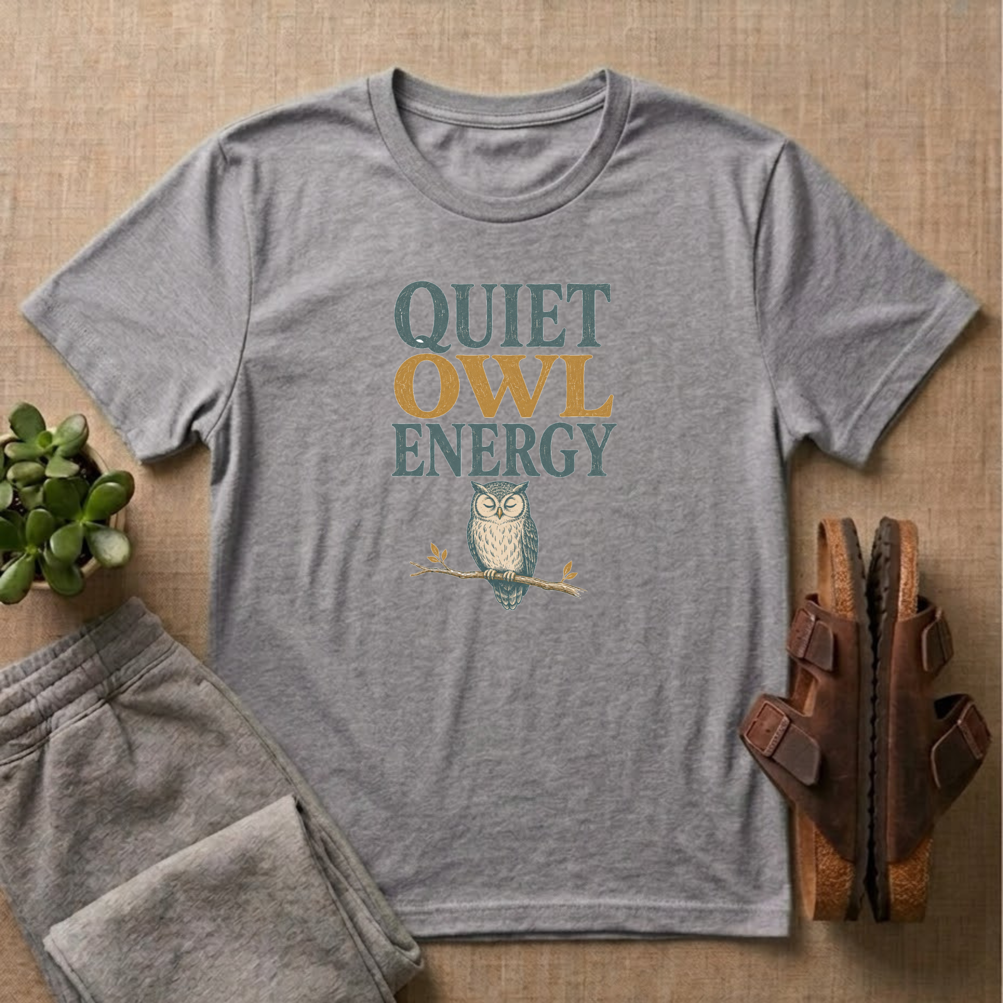 Quiet Owl Energy T-shirt