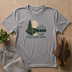 Peace Over Noise - Calm Living T-Shirt