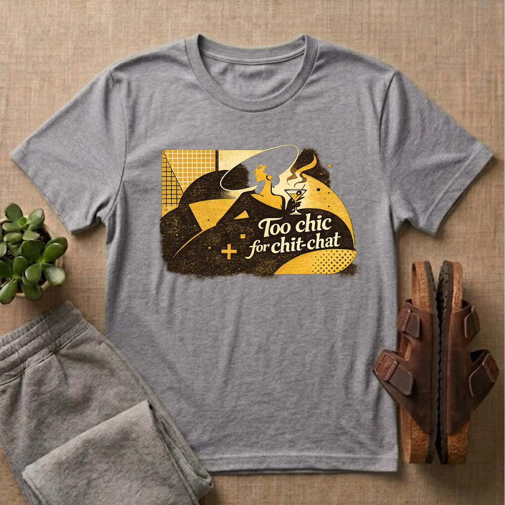 Too Chic for Chit Chat T-shirt