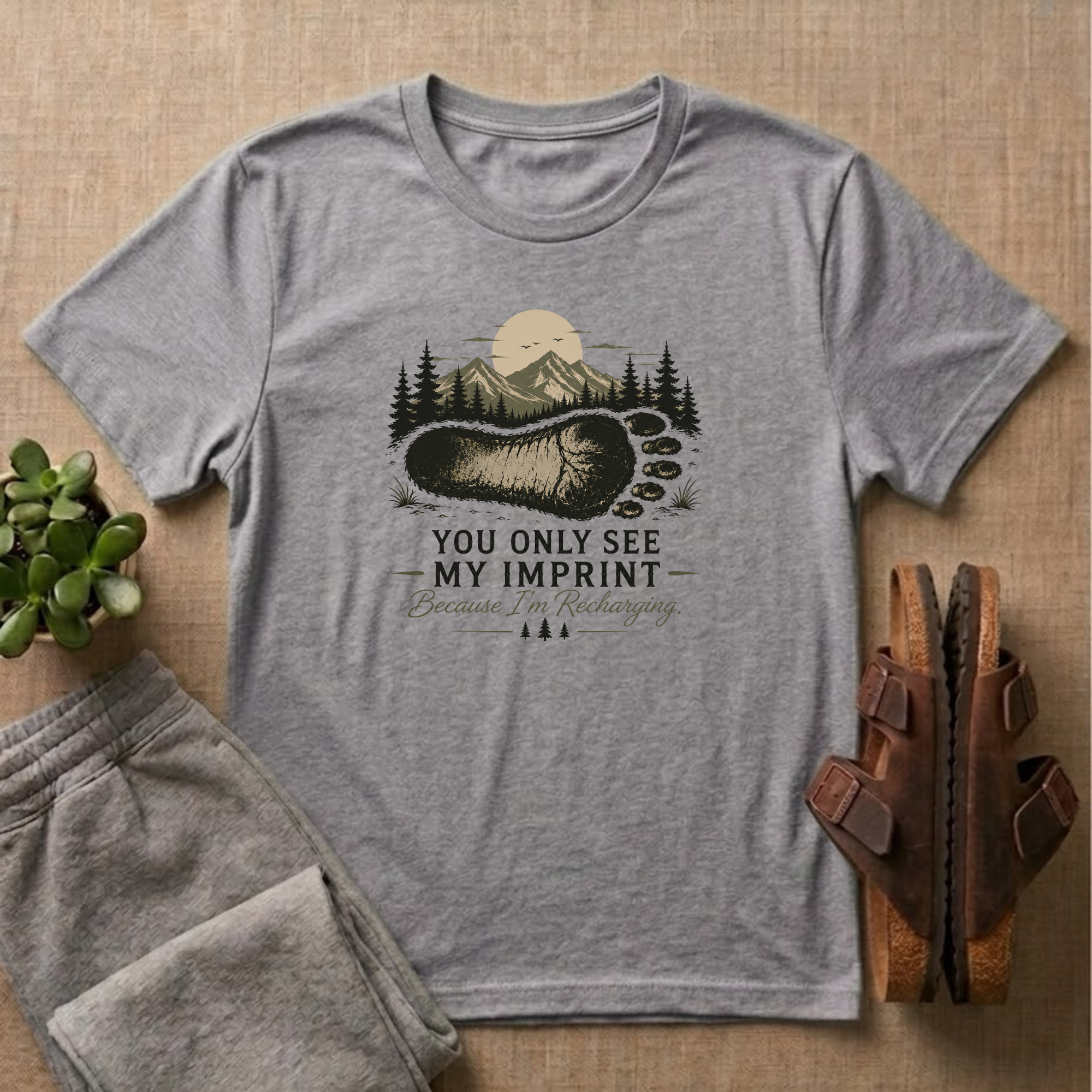 Bigfoot Imprint T-Shirt