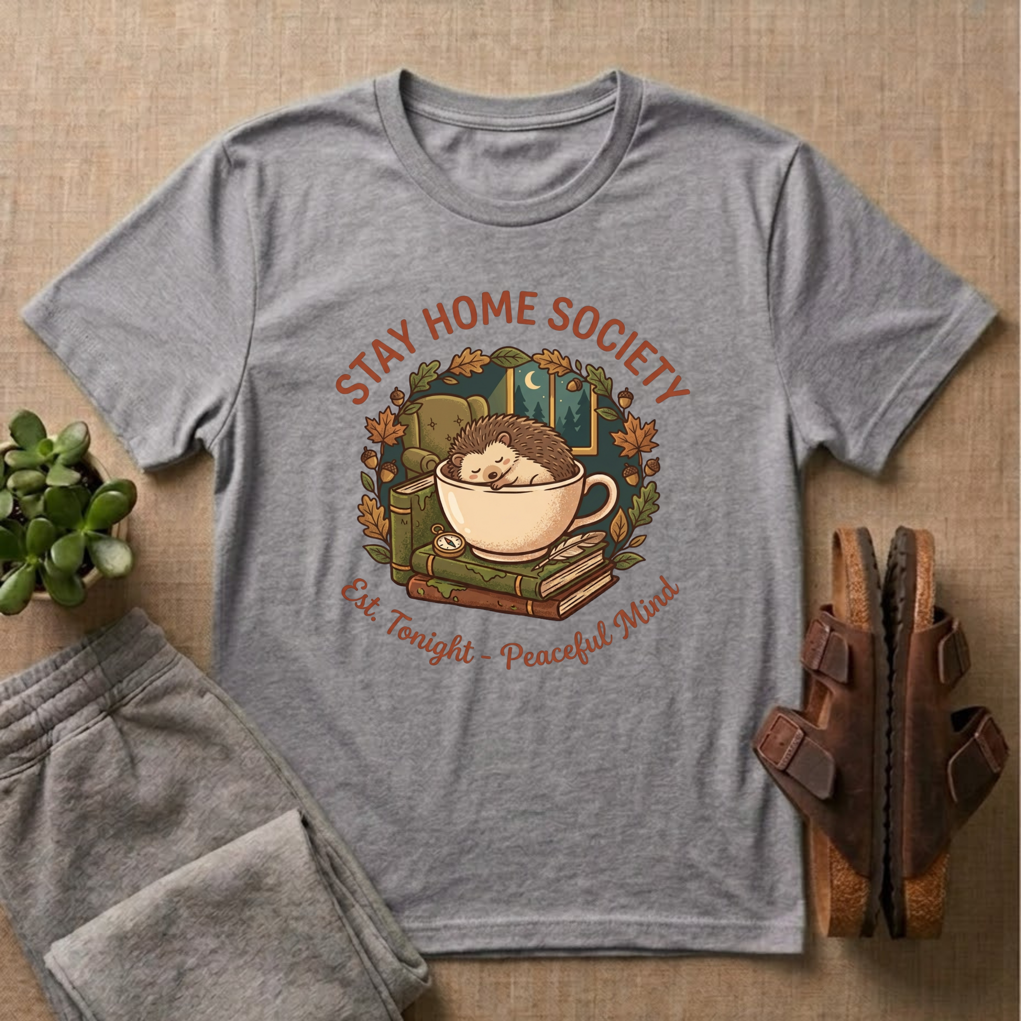 Stay Home Society T-Shirt