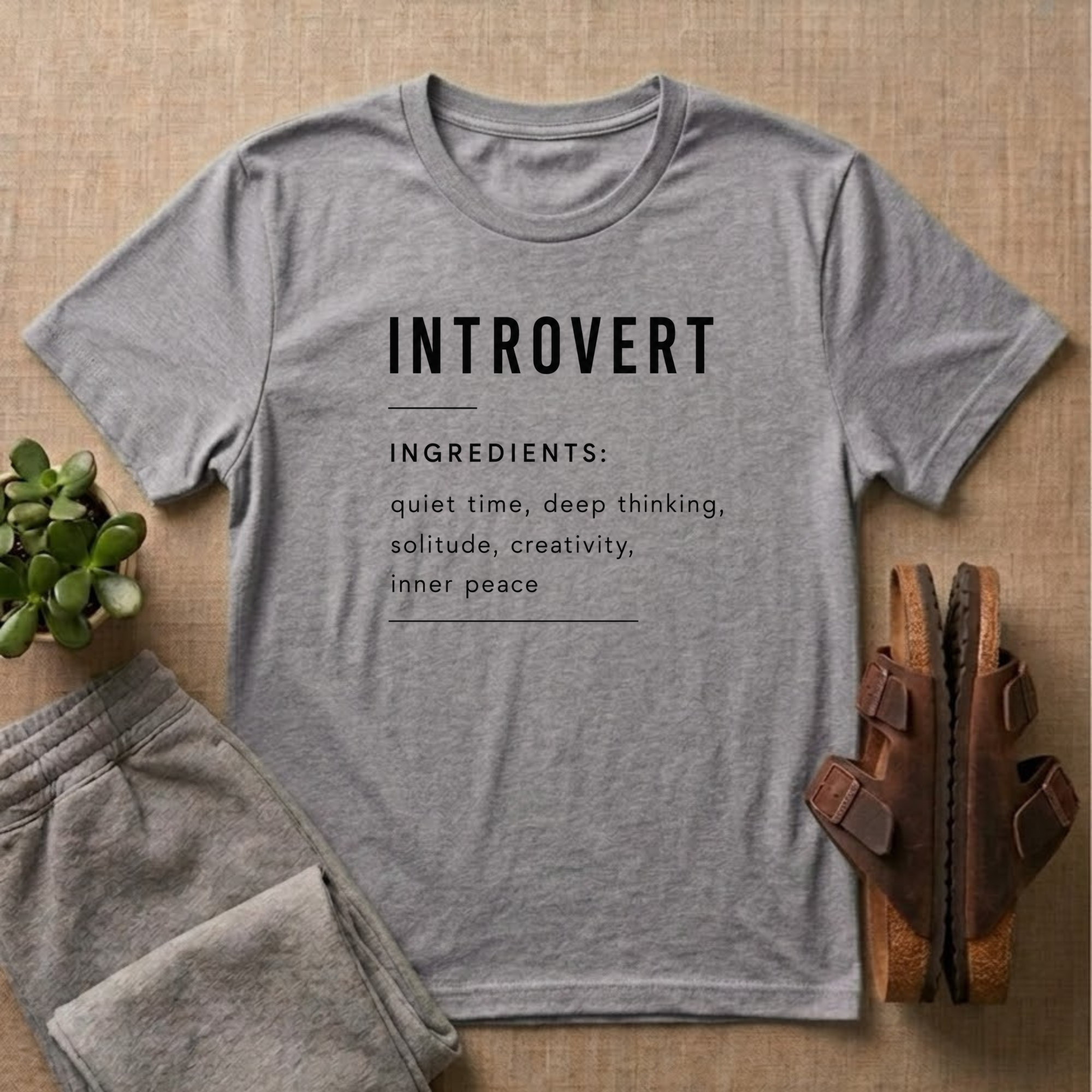 Introvert Ingredients T-Shirt