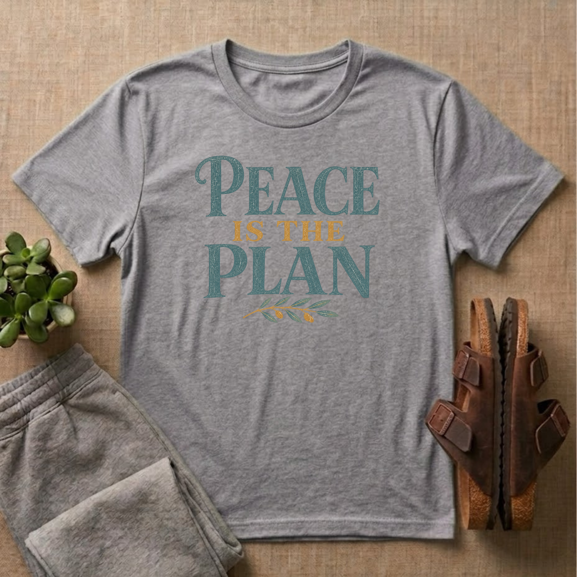 Peace Is The Plan T-Shirt