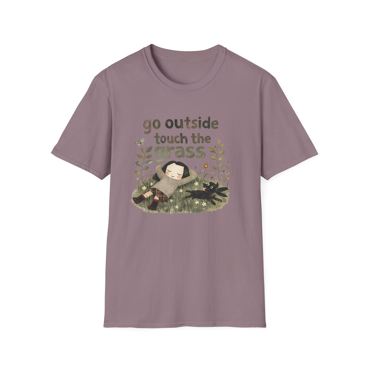 Go Outside Touch The Grass T-Shirt