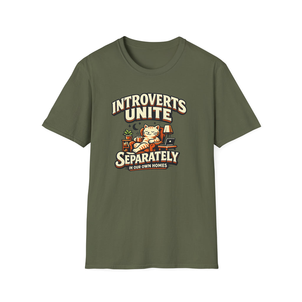 Introverts Unite Separately T-Shirt