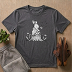 Rabbit Blowing Dandelion With a Blanket T-Shirt