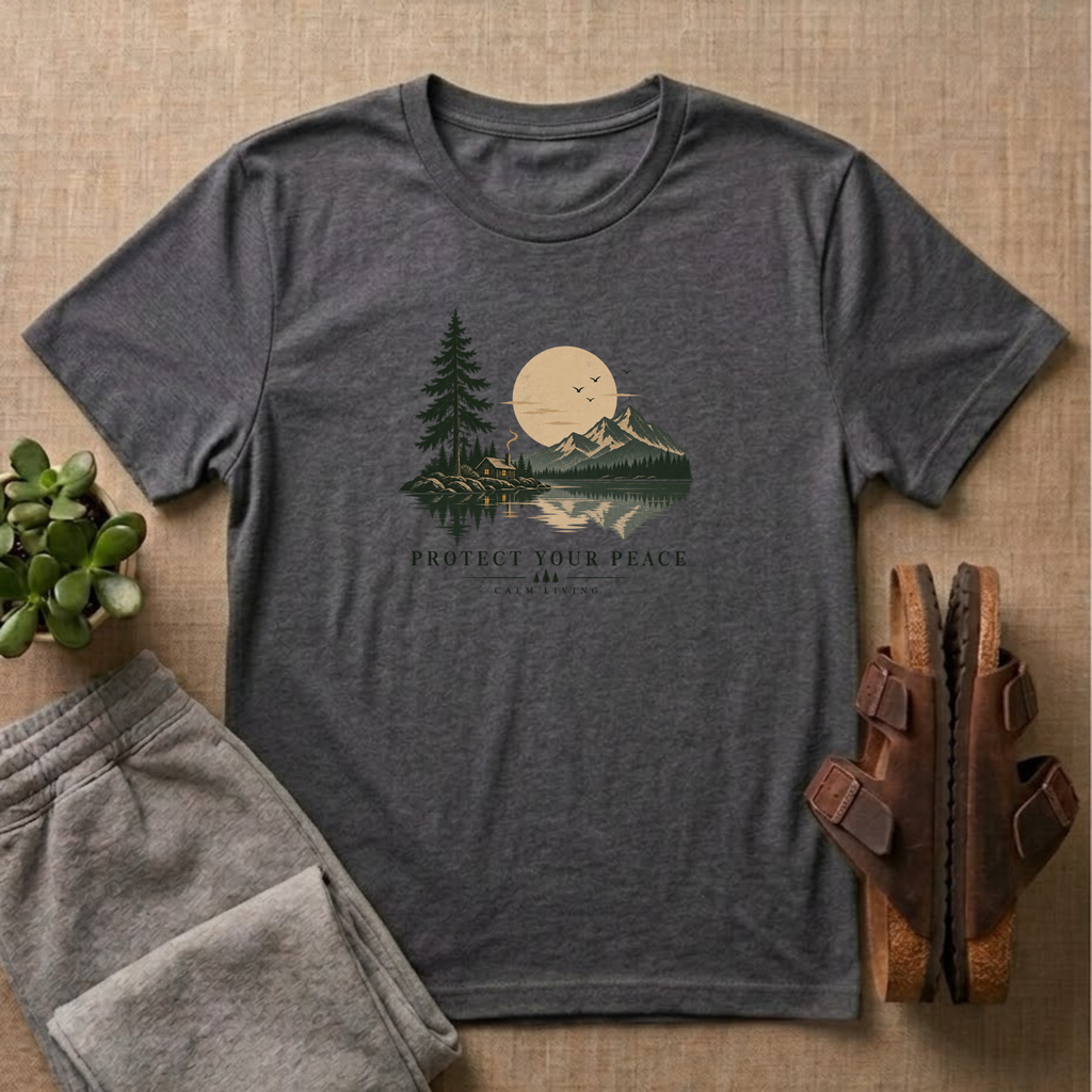 Protect Your Peace - Calm Living T-Shirt