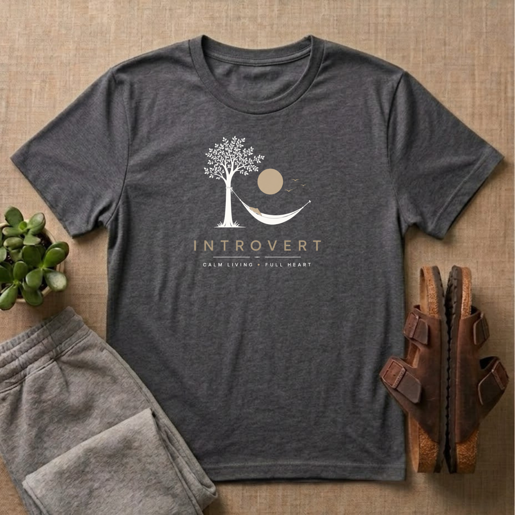 Introvert Calm Living T-Shirt