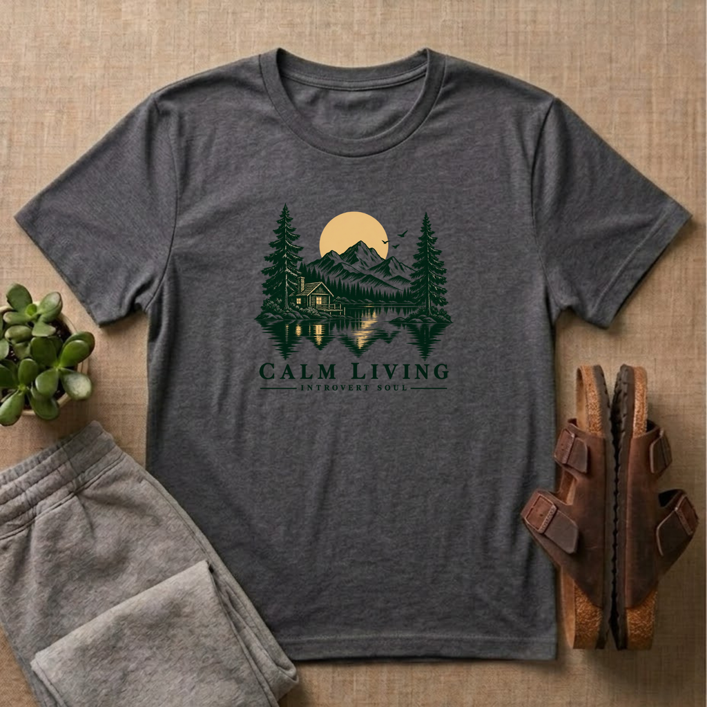 Calm Living Introvert Soul T-Shirt