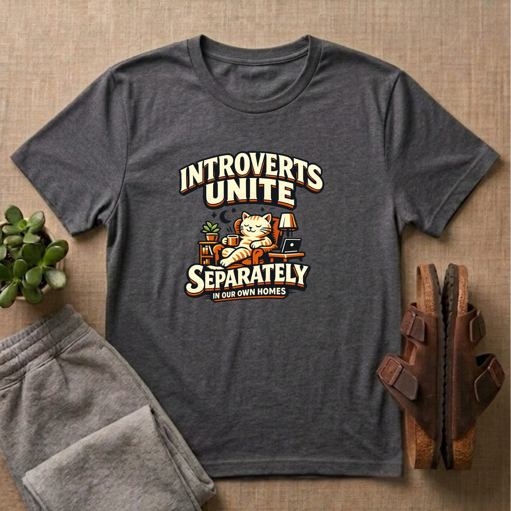 Introverts Unite Separately T-Shirt