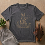 Rabbit Blowing Dandelion T-Shirt