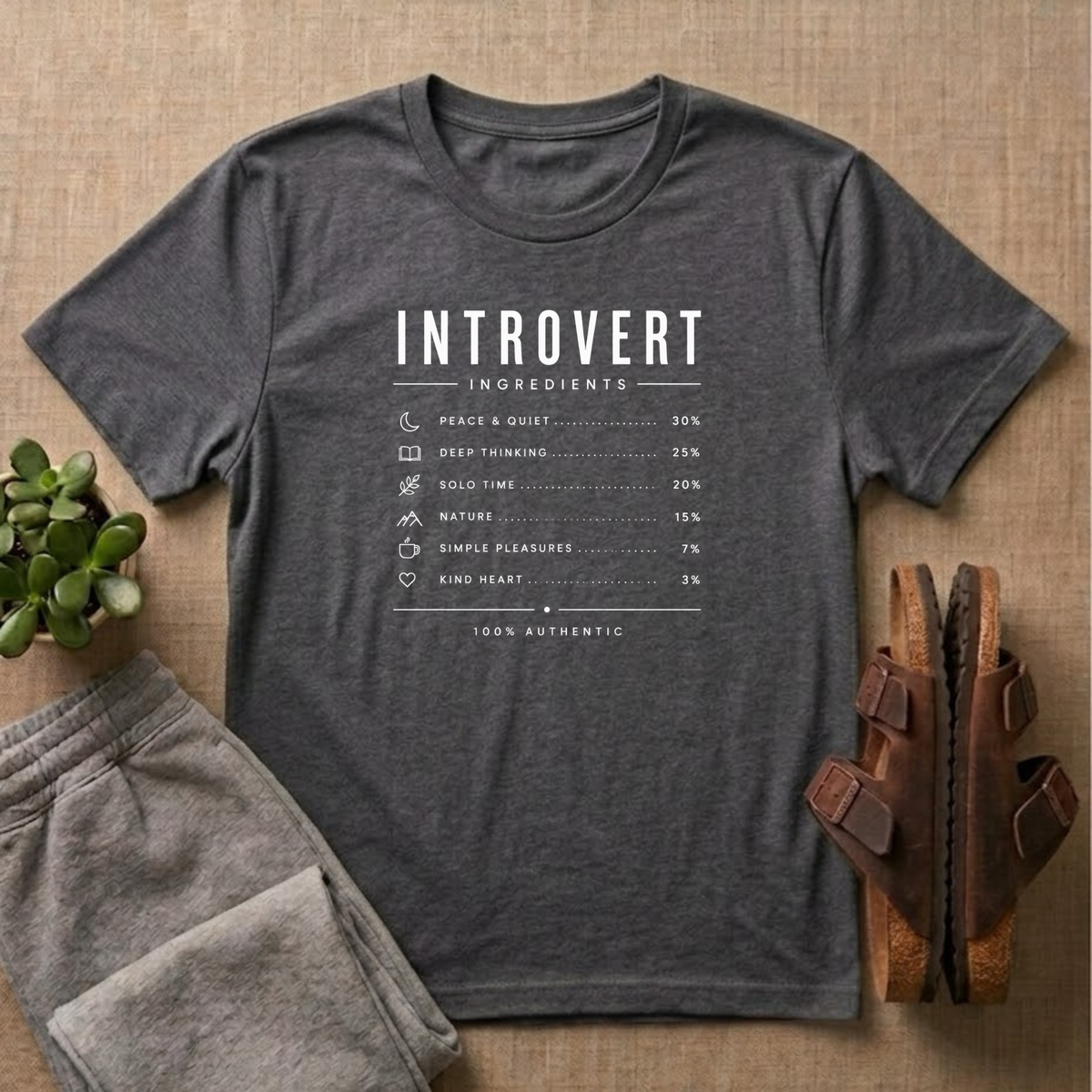Introvert Percentages T-shirt