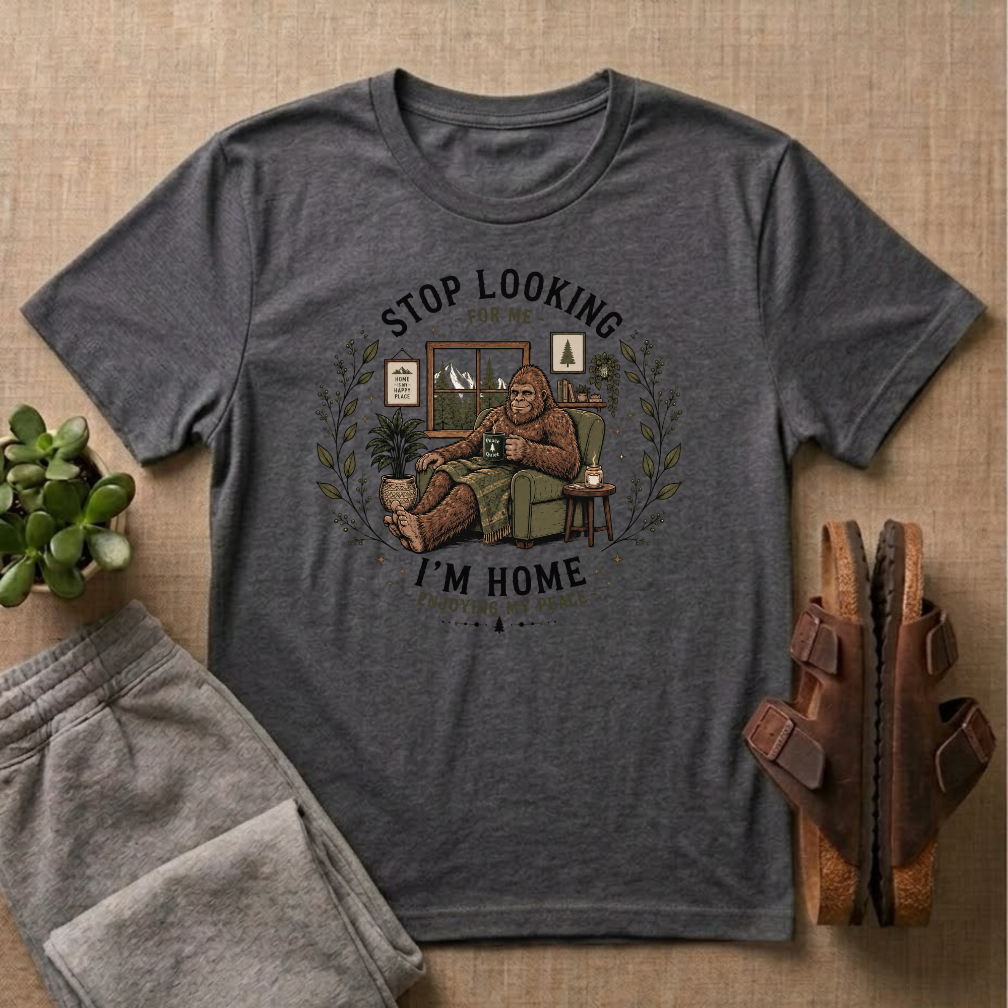 Bigfoot Homebody T-Shirt