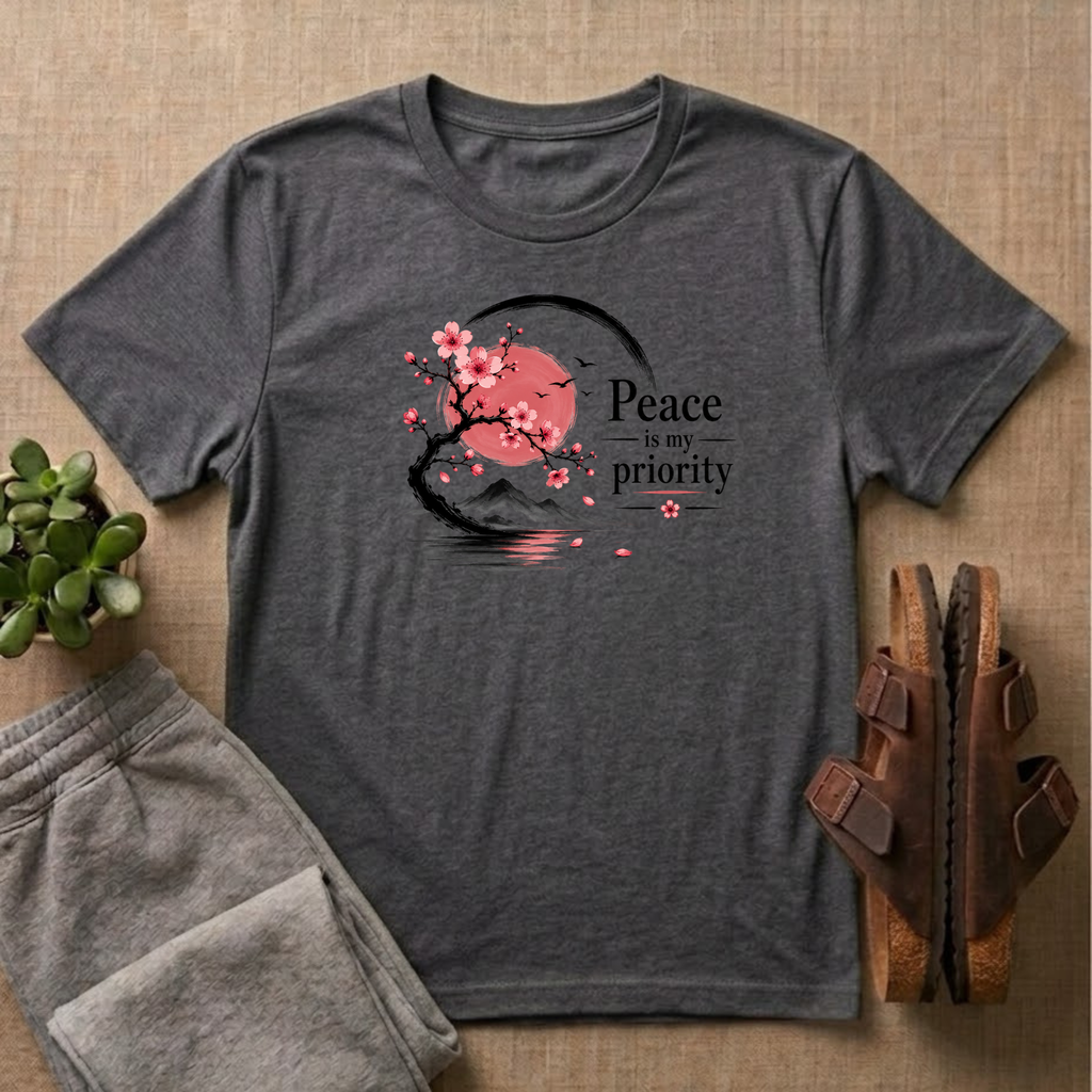 Peace Is My Prioty T-shirt