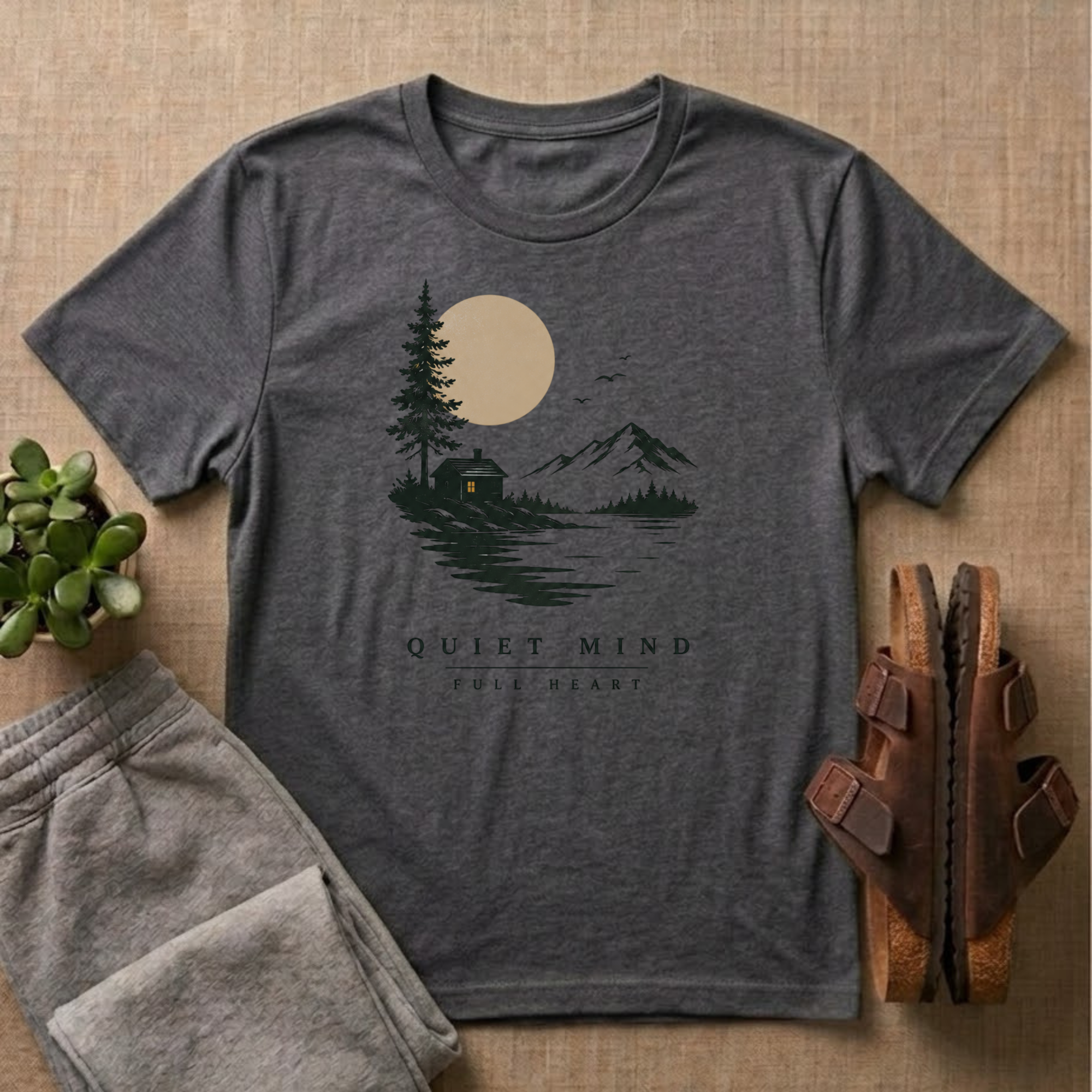 Quiet Mind Full Heart T-Shirt