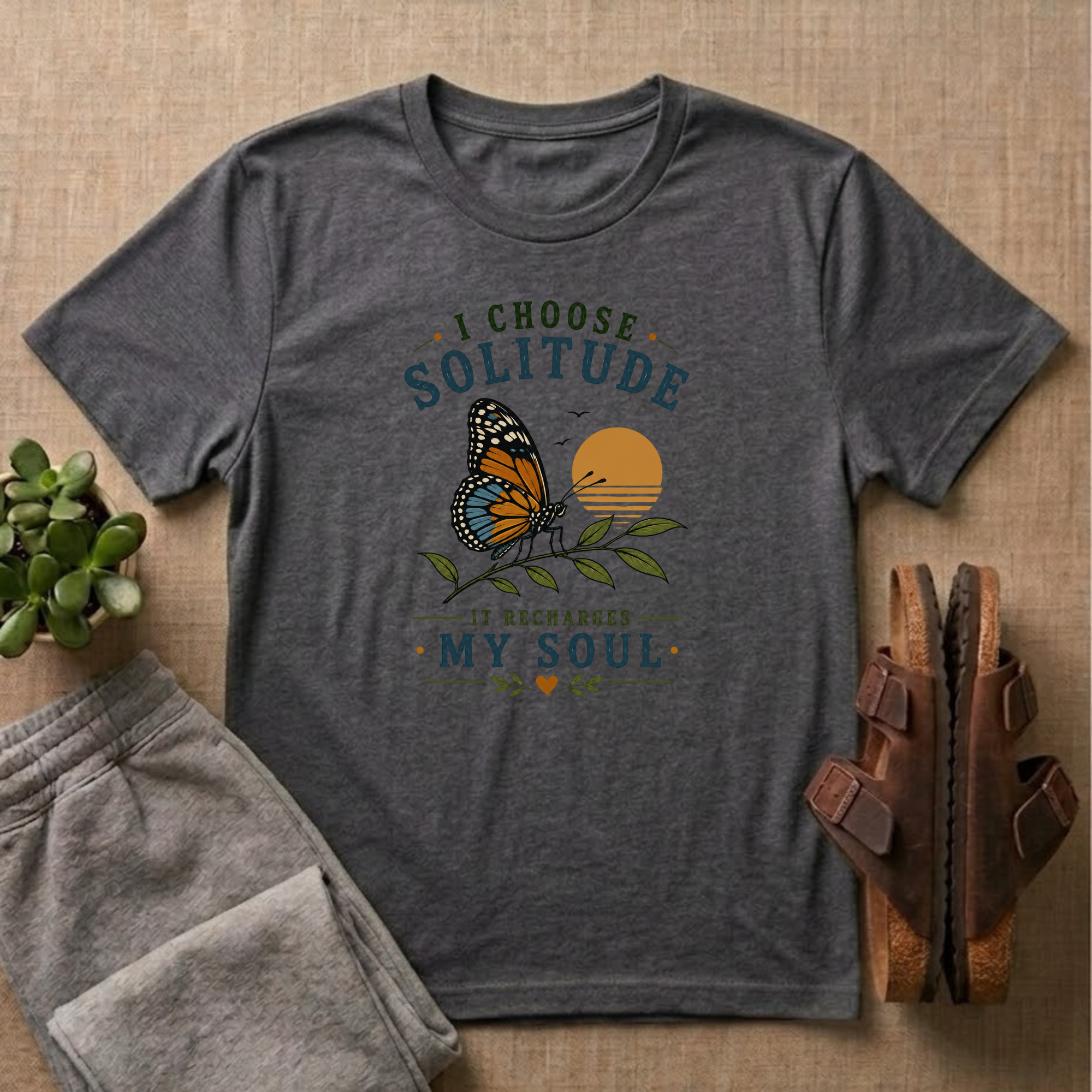Solitude Recharges My Soul T-Shirt